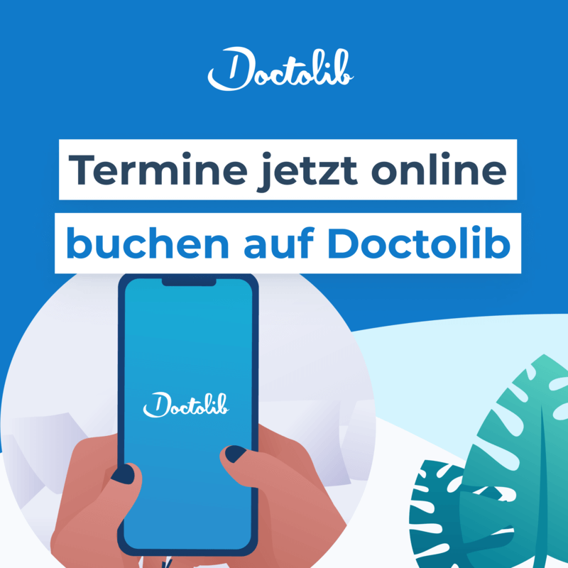 Termin online über Doctolib buchen